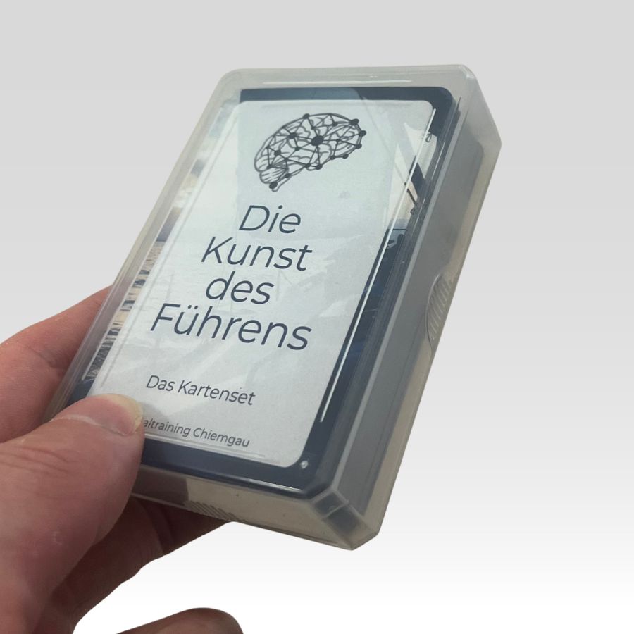 Führungskartenset im Einsatz